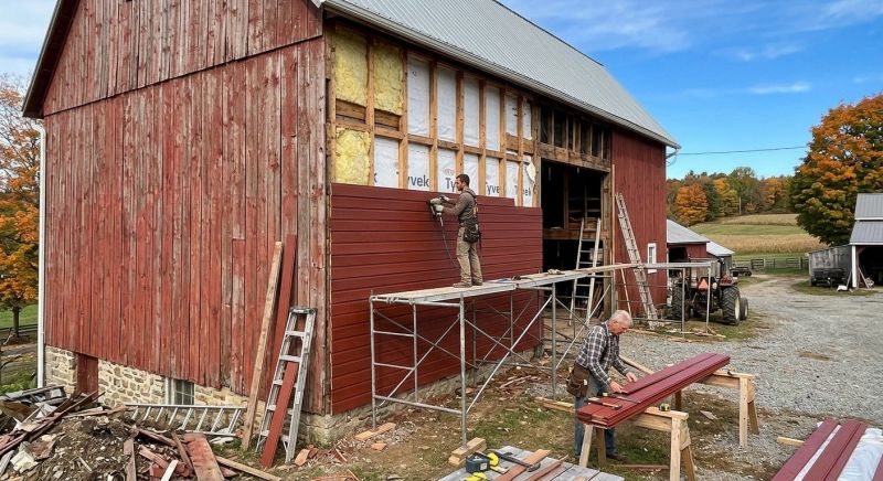 Barn Siding Replacement in Miamitown, OH