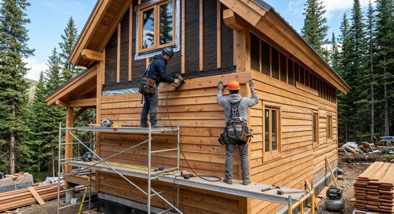 Cabin Siding Installation in Warren County, OH