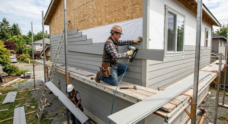 Cement Siding Installation in Hamilton, OH