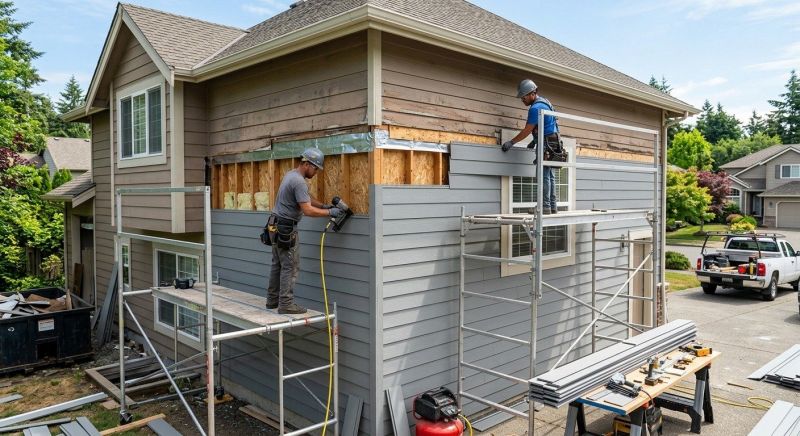 Cement Siding Replacement in Maineville, OH