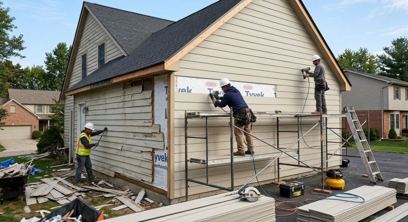Cement Siding Replacement in Waynesville, OH