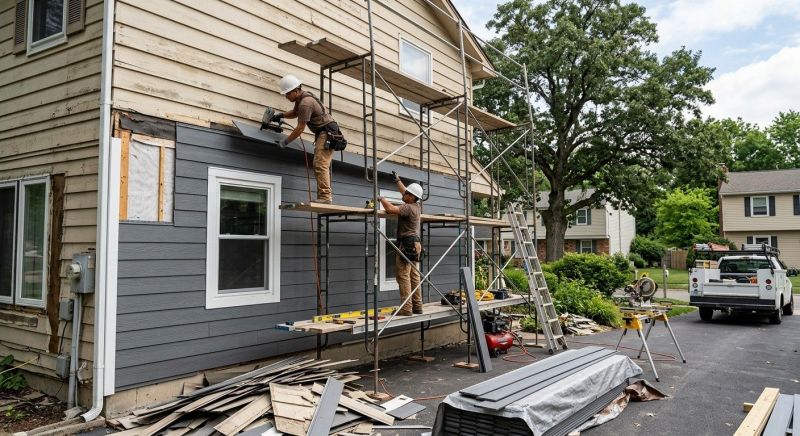 Cement Siding Replacement in Williamsburg, OH