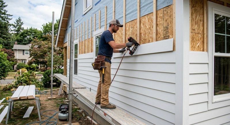 Clapboard Siding Installation in Warren County, OH