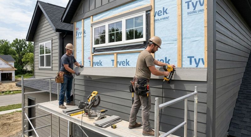 Engineered Siding Installation in Blanchester, OH
