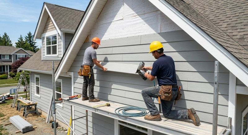 Fiber Cement Installation in Bellbrook, OH