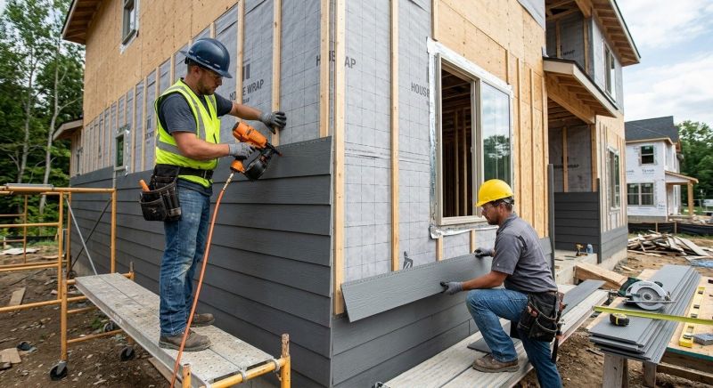 Fiber Siding Installation in Clarksville, OH
