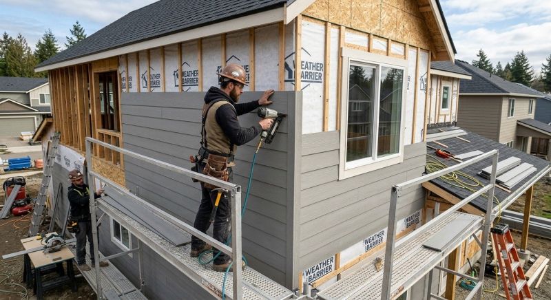Fiber Siding Installation in Maineville, OH