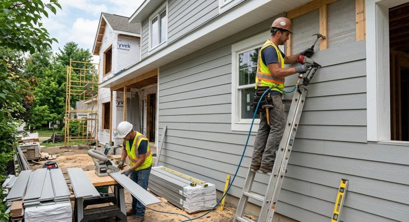 Fiber Siding Installation in Monroe, OH