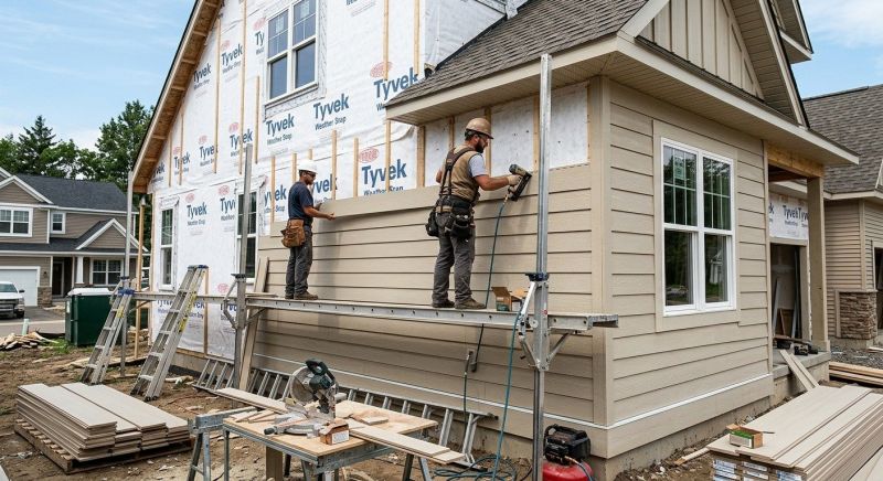 Fiber Siding Installation in Springboro, OH