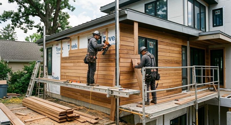 Hardwood Siding Installation in Butler County, OH