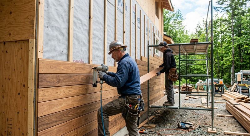 Hardwood Siding Installation in Morrow, OH
