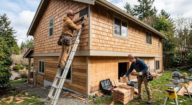 Hardwood Siding Installation in Newport, KY