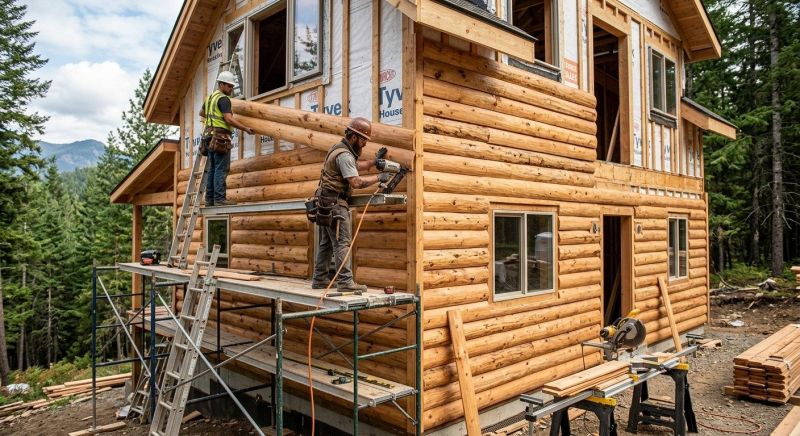 Log Siding Installation in Fairfield, OH
