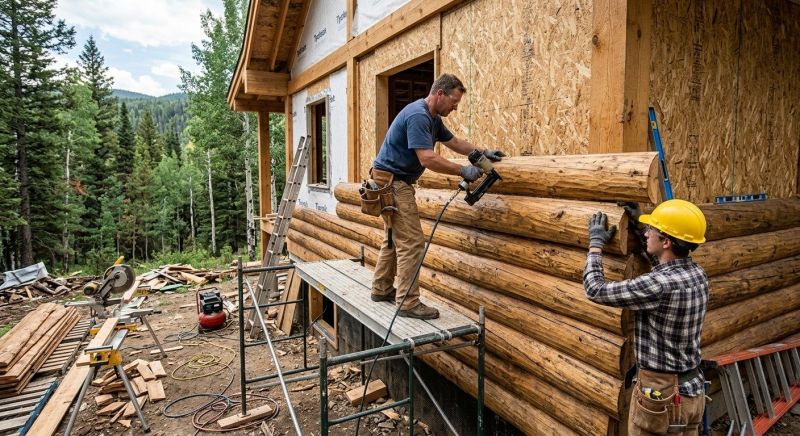 Log Siding Installation in Harrison, OH
