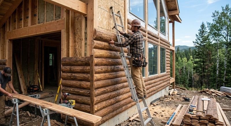 Log Siding Installation in Spring Valley, OH