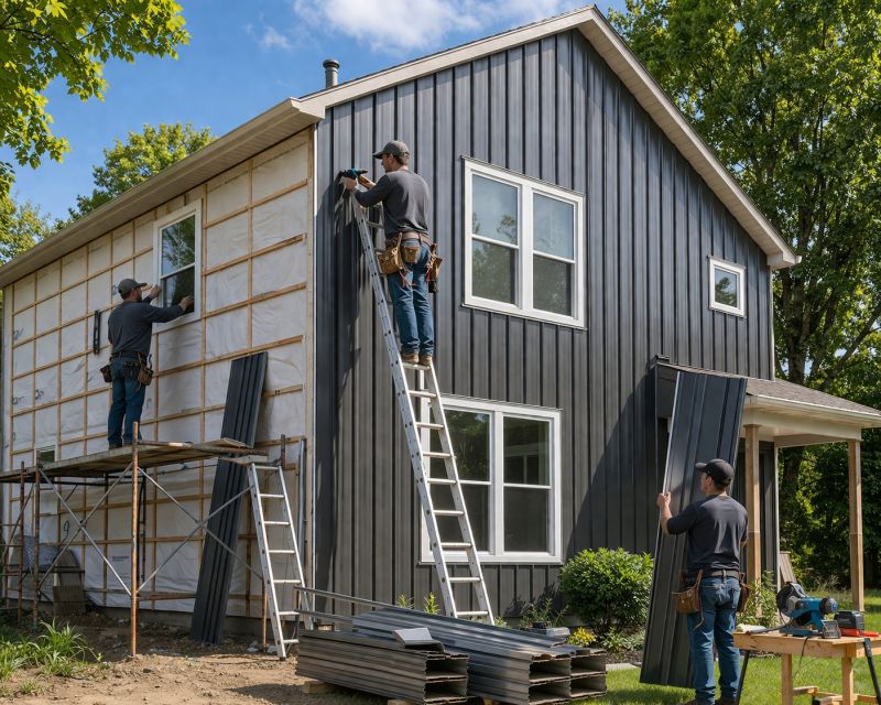 Metal Siding Replacement in Cincinnati, OH