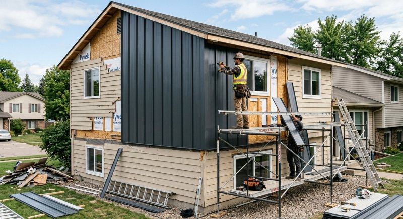 Metal Siding Replacement in Morrow, OH