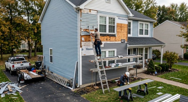 Siding Replacement in Franklin, OH