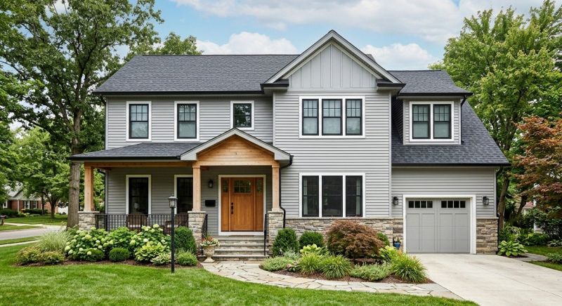 Vertical Siding Replacement in Warren County, OH