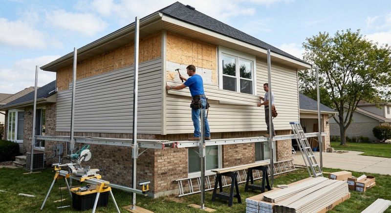 Vinyl Siding Installation in West Elkton, OH