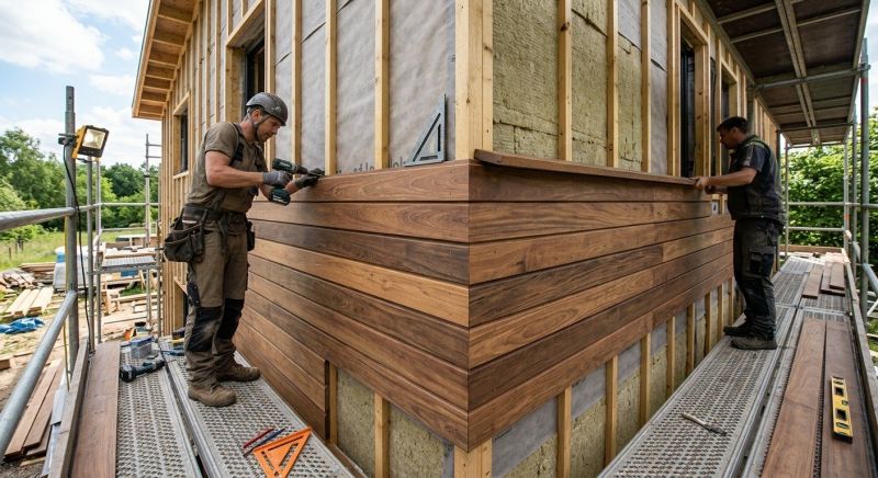 Wood Cladding Installation in Amelia, OH