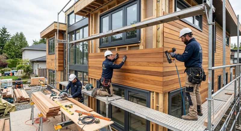 Wood Cladding Installation in Fort Thomas, KY