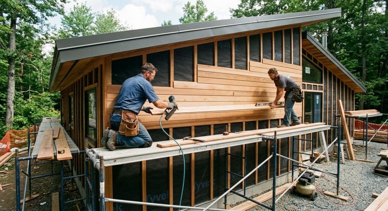 Wood Cladding Installation in Spring Valley, OH