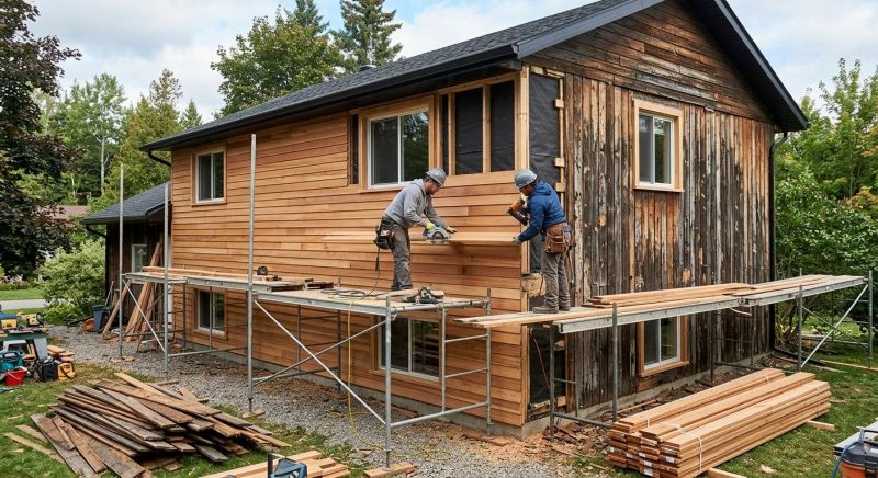Wood Cladding Replacement in Warren County, OH