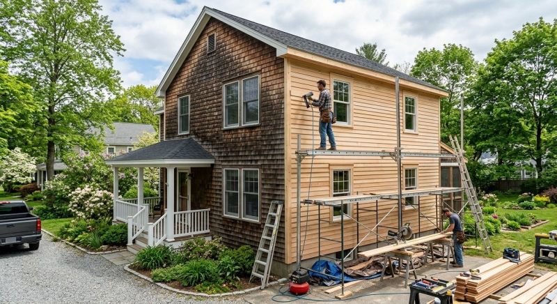 Wood Siding Installation in Maineville, OH