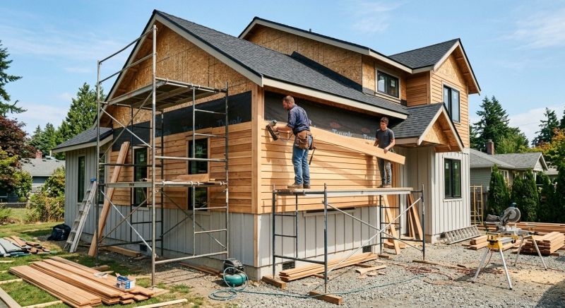 Wood Siding Installation in Trenton, OH