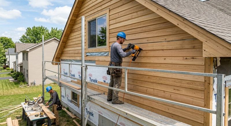 Wood Siding Installation in Williamsburg, OH