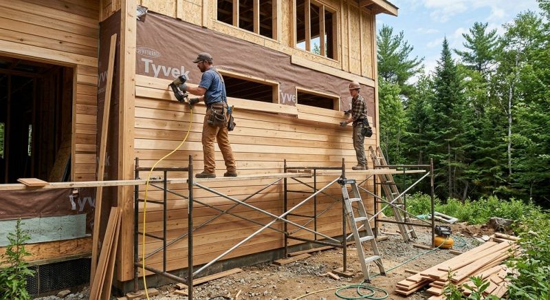Wood Siding Installation in Williamsburg, OH