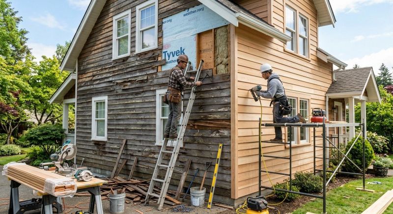 Wood Siding Replacement in Hamilton, OH