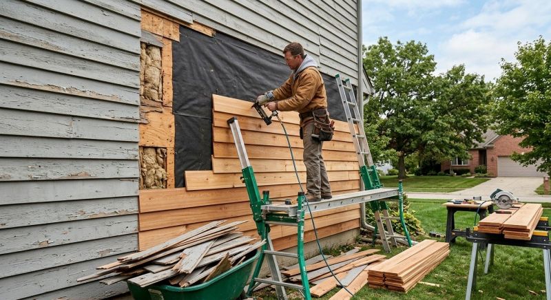 Wood Siding Replacement in Miamisburg, OH