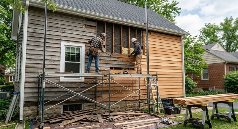 Wood Siding Replacement in Monroe, OH