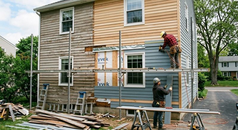 Wood Siding Replacement in Morrow, OH