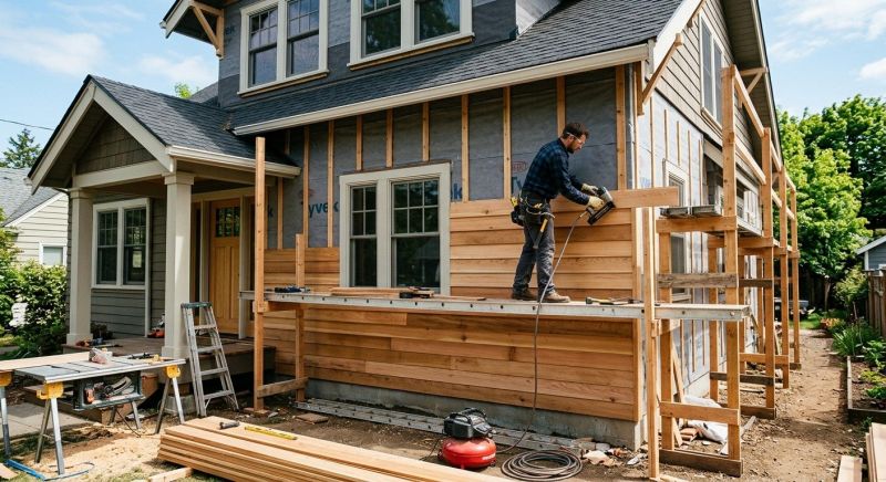 Wood Siding Replacement in Morrow, OH