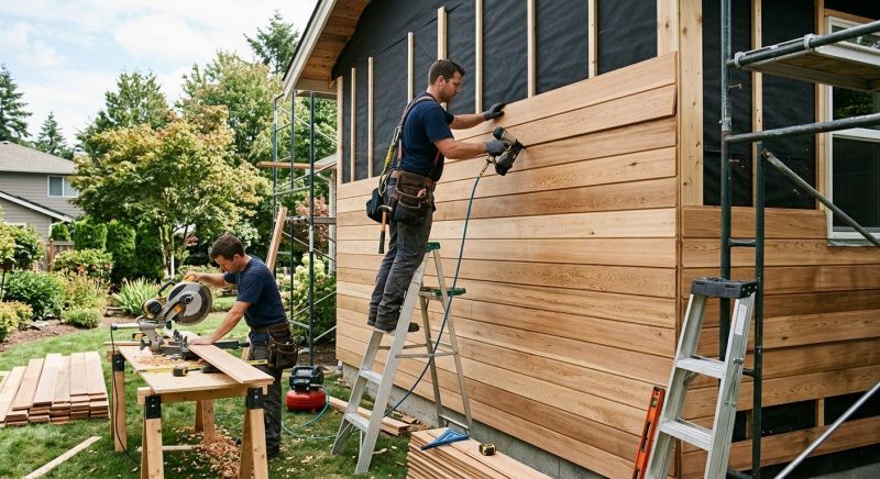 Wood Siding Service in Amelia, OH