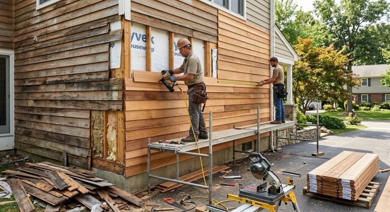 Wood Siding Service in Warren County, OH